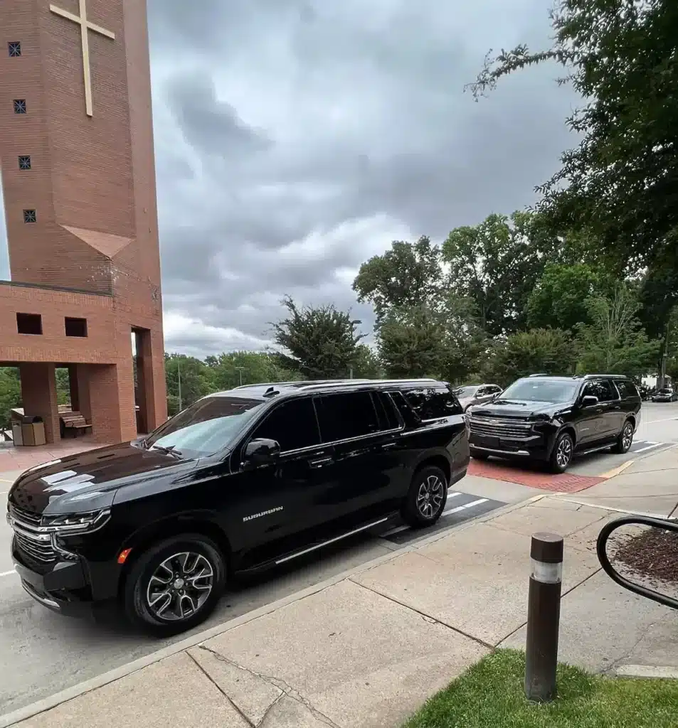 Executive SUV fleet for business transportation in Charlotte NC