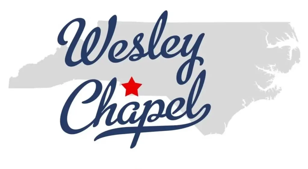 Wesley Chapel black car service in Charlotte NC – North Carolina location graphic