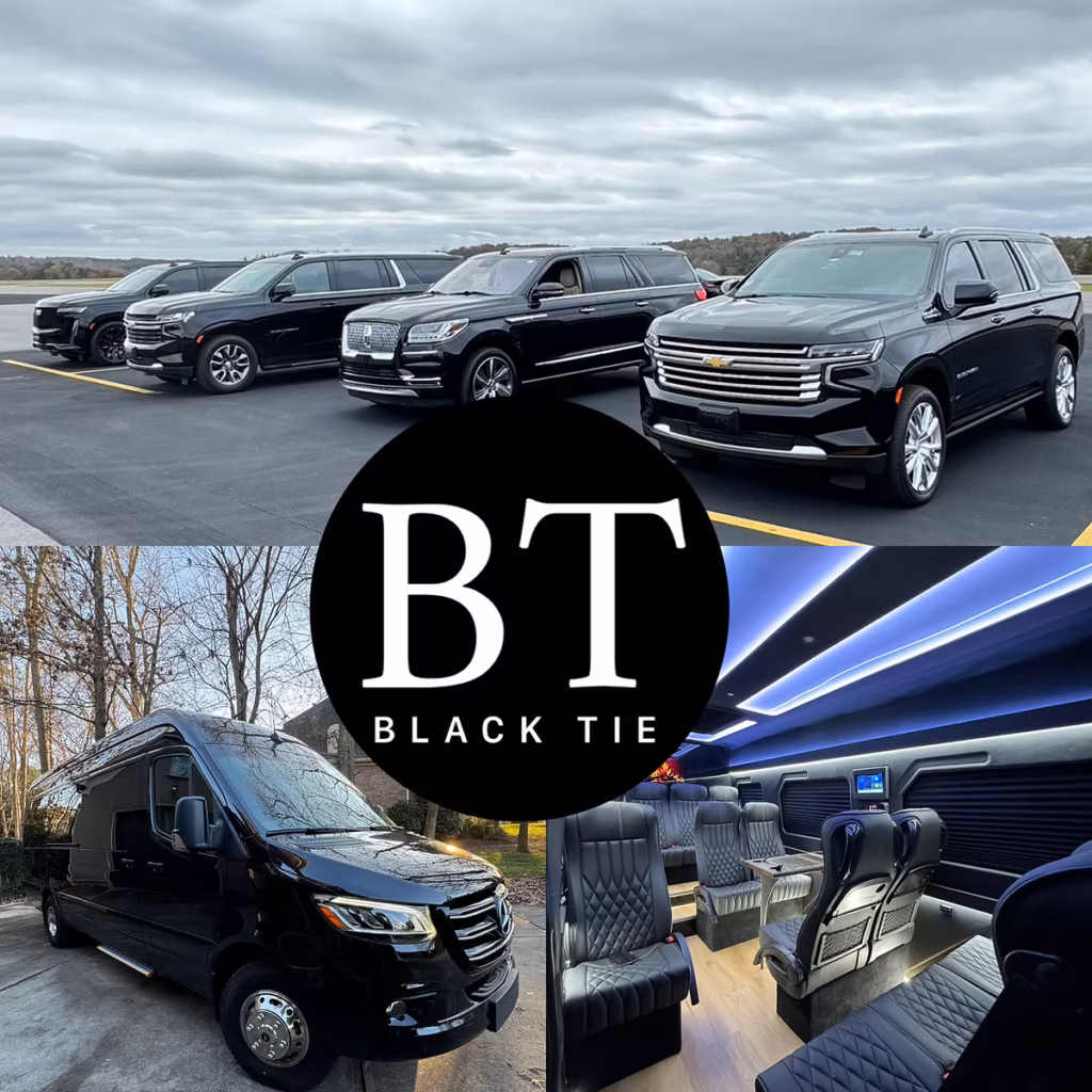 Airport car service in Charlotte NC – luxury black vehicle for business and leisure travel